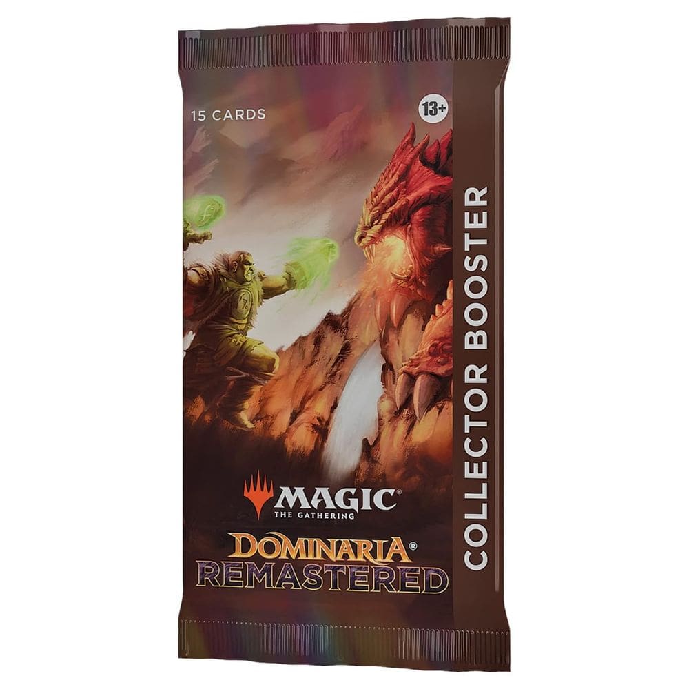Pacote de reforço de colecionador Magic The Gathering Dominária Remastered