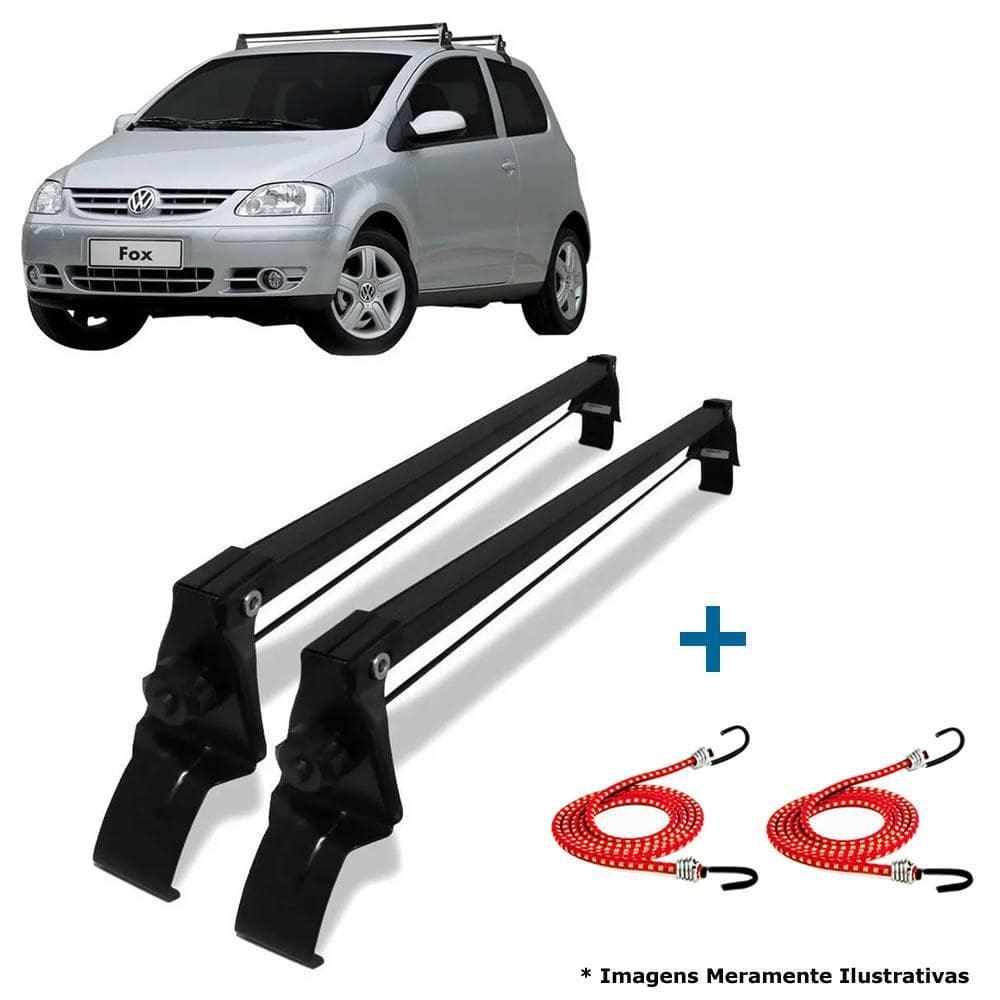Rack Teto Bagageiro Fox 2P 12-16 + 2 Elástico - Vhip