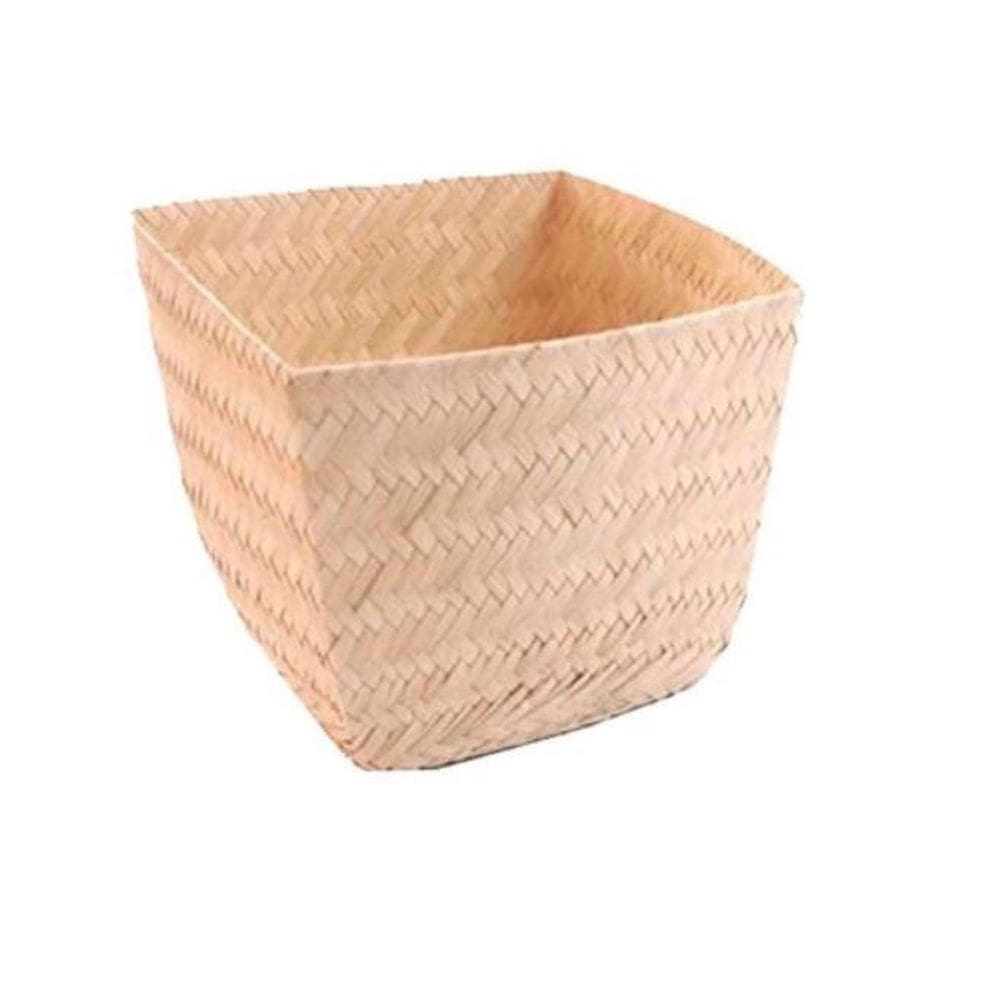 35 Un Cachepot Cestinho De Palha Grande Porta Plantinhas