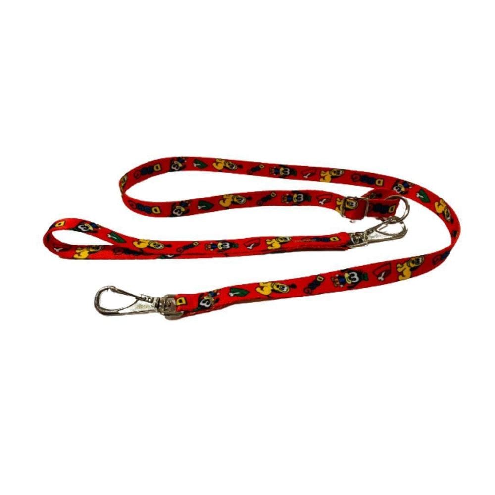 Guia De Contenção Mão De Deus Para Banho E Tosa - Vermelha