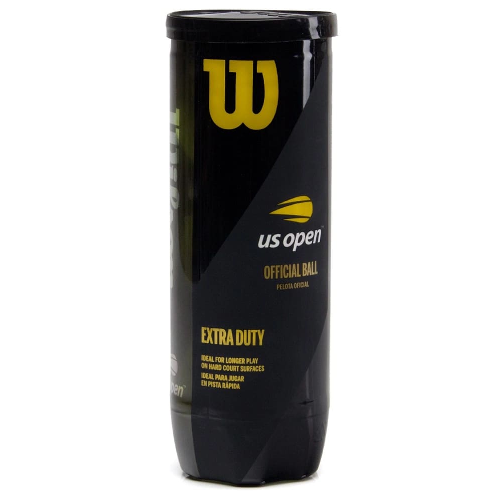 Bola de Tênis Wilson Us Open Extra Duty Tubo Com 03 Bolas