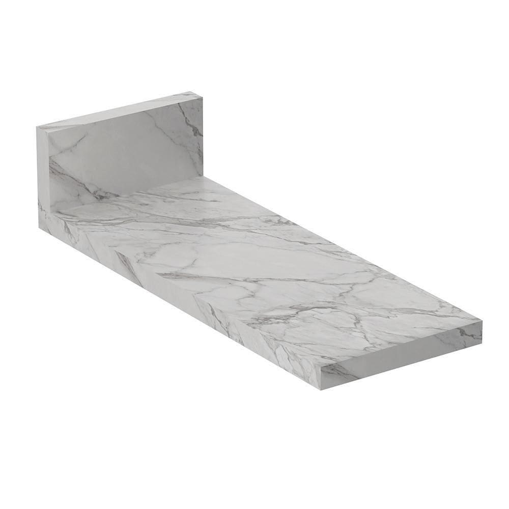 Tampo Para Balcao 20 Cm Cz3124 Marmore Branco Tecno Mobili Marmore Branco