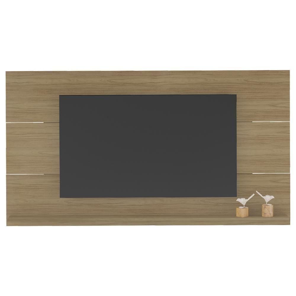 Painel Suspenso Para 60 Pol 1 Prateleira 180 Cm Pinho Arly Carvalho