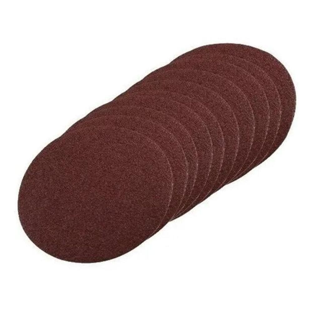 Disco De Lixa Com Base Aderente 180Mm 5 Peças Black Jack