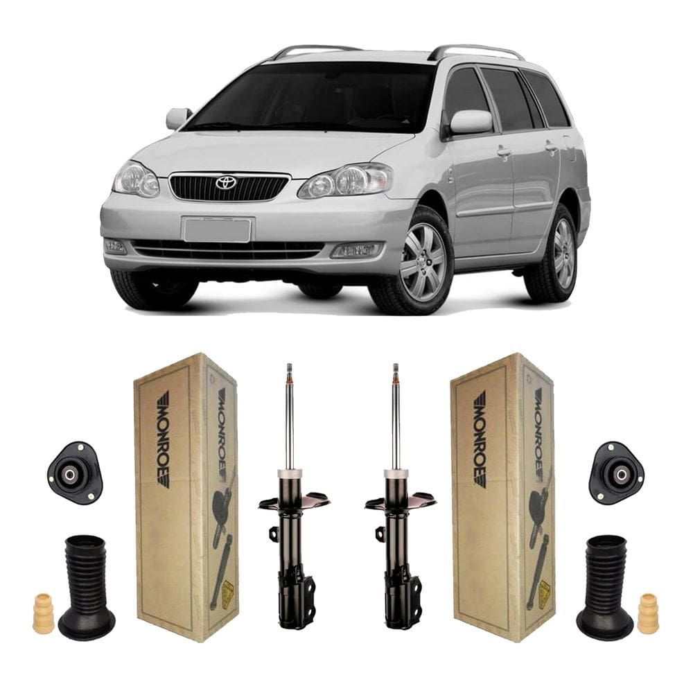 Amortecedor Com Kit Batente Dianteiro Fielder 2006 2007 2008