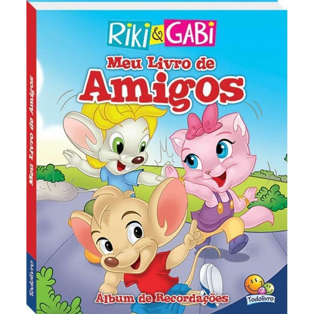 Livro Riki & Gabi: Meu Livro De Amigos