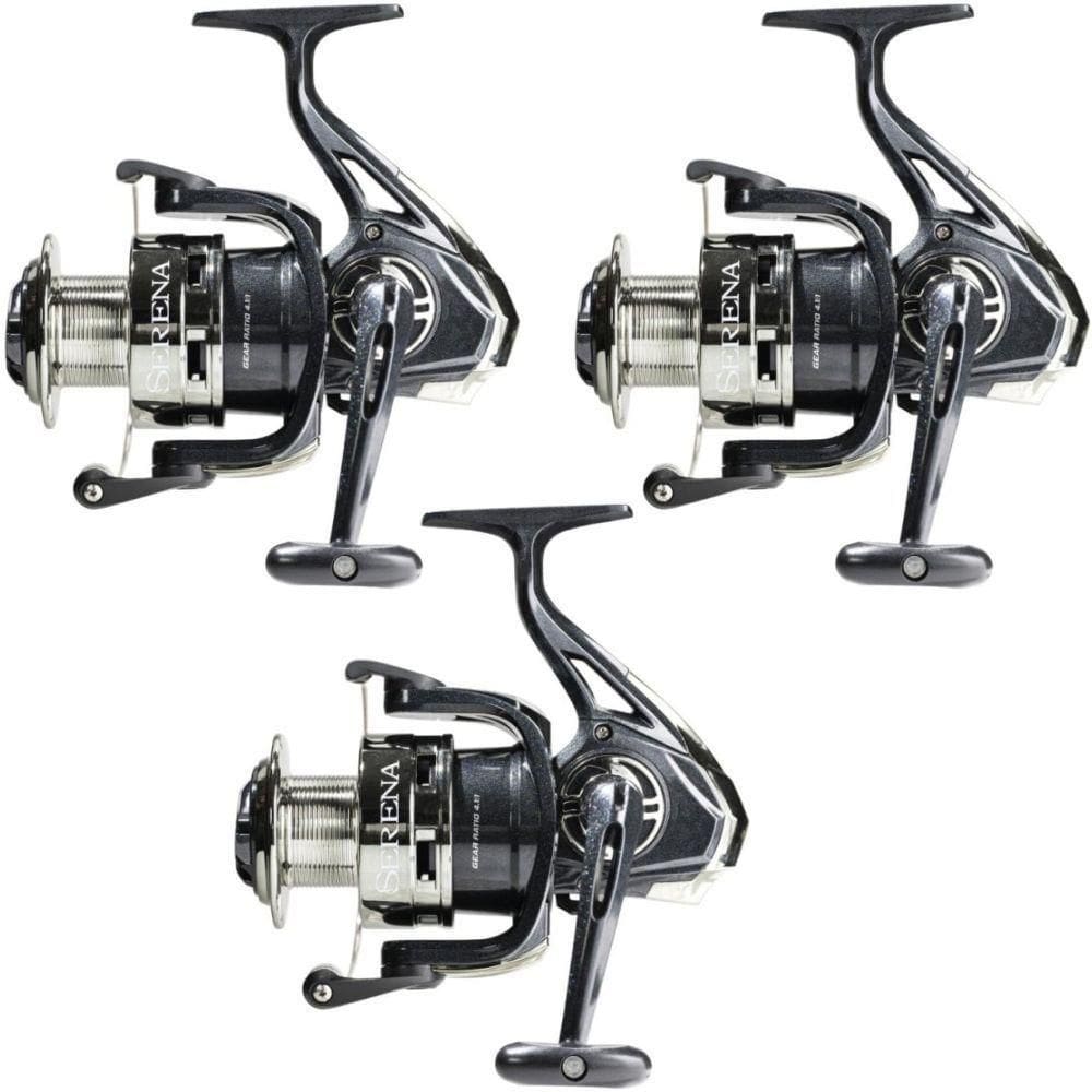 Kit 3 Molinete Marine Sports Serena 2000 Drag 4,5kg