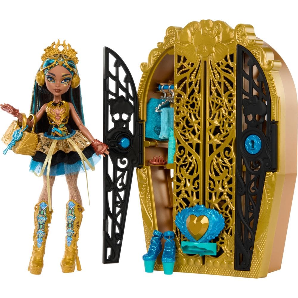 Conjunto de bonecas Monster High Skulltimate Secrets Monster Mysteries