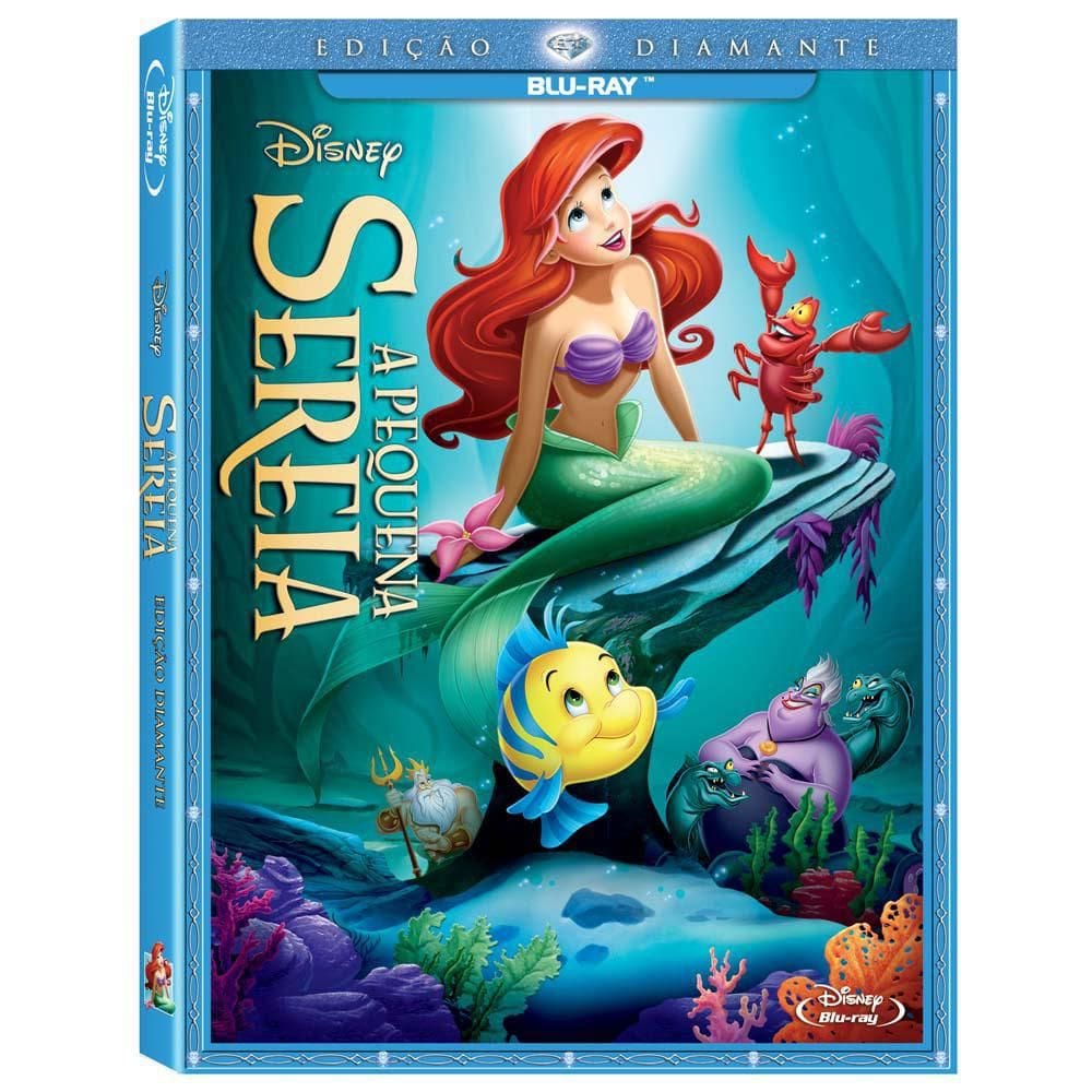 Blu-Ray A Pequena Sereia - Ed. Diamante 2013 - Dublado