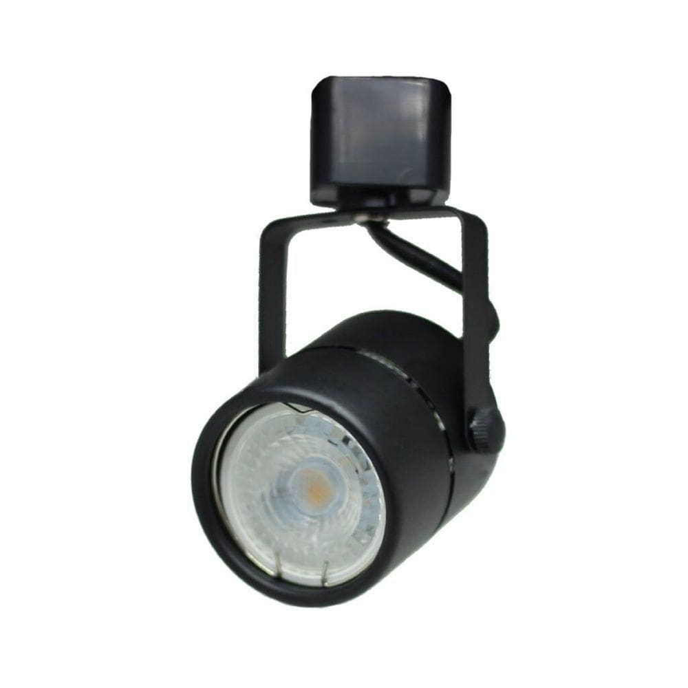 Spot Usual Para Trilho Dicroica Preto