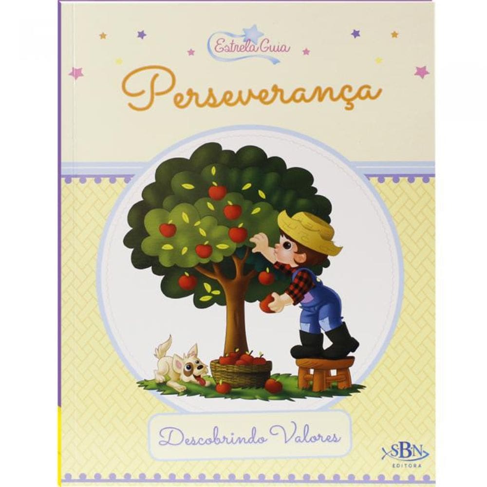 Livro Descobrindo Valores: Estrela Guia Perseverança Sbn