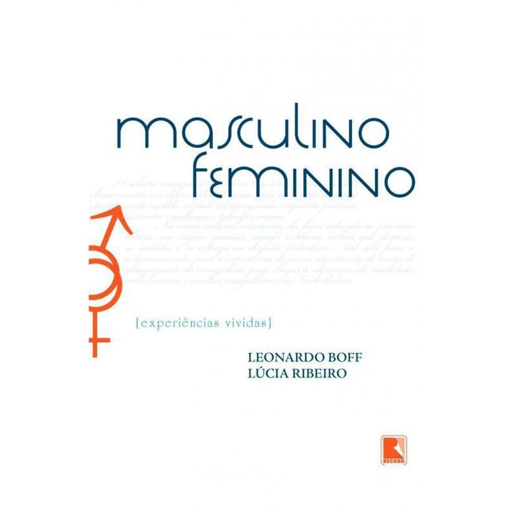 Livro Masculino, Feminino - Experiencias Vividas