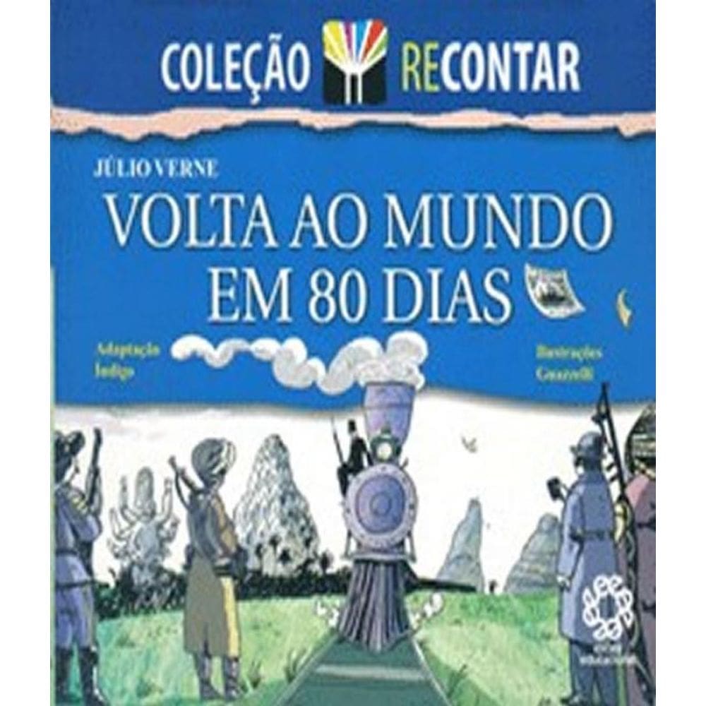 Livro Volta Ao Mundo Em 80 Dias