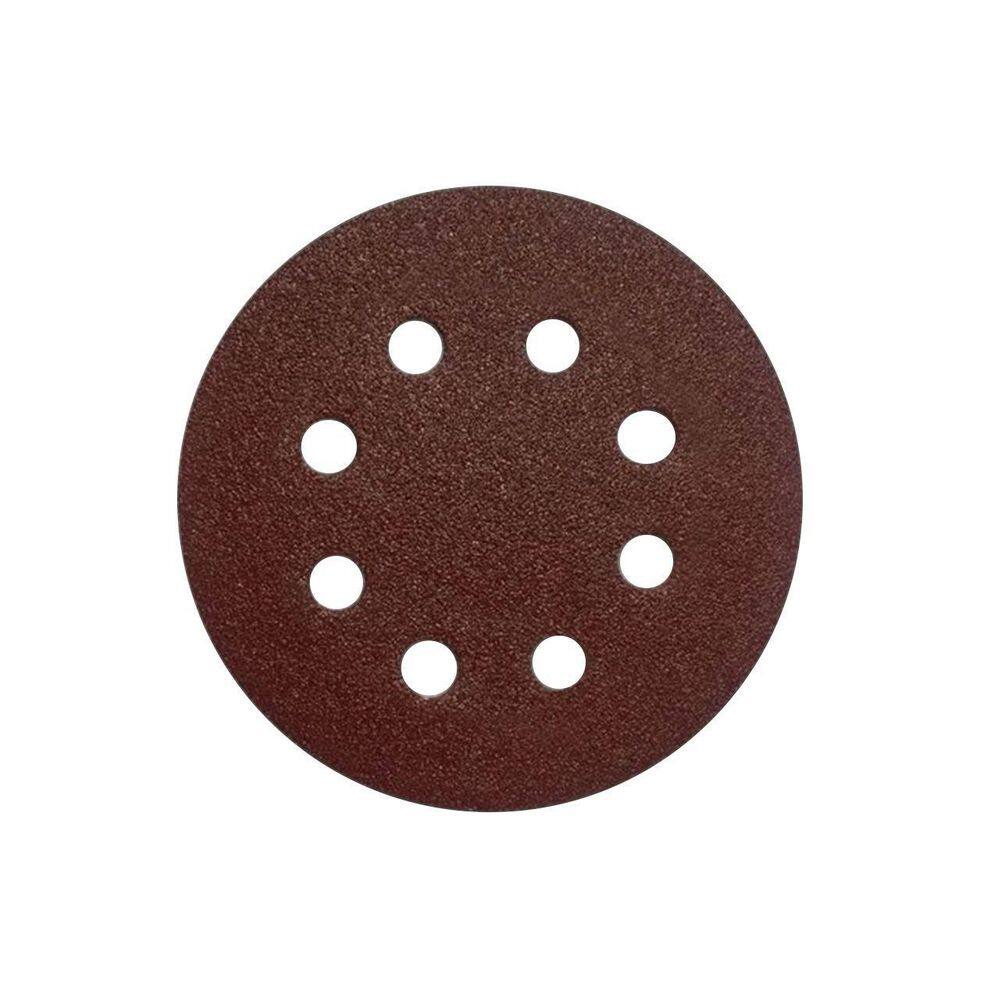 Disco Lixa Pluma Ferro 125Mm A080 Disflex C/10Pcs