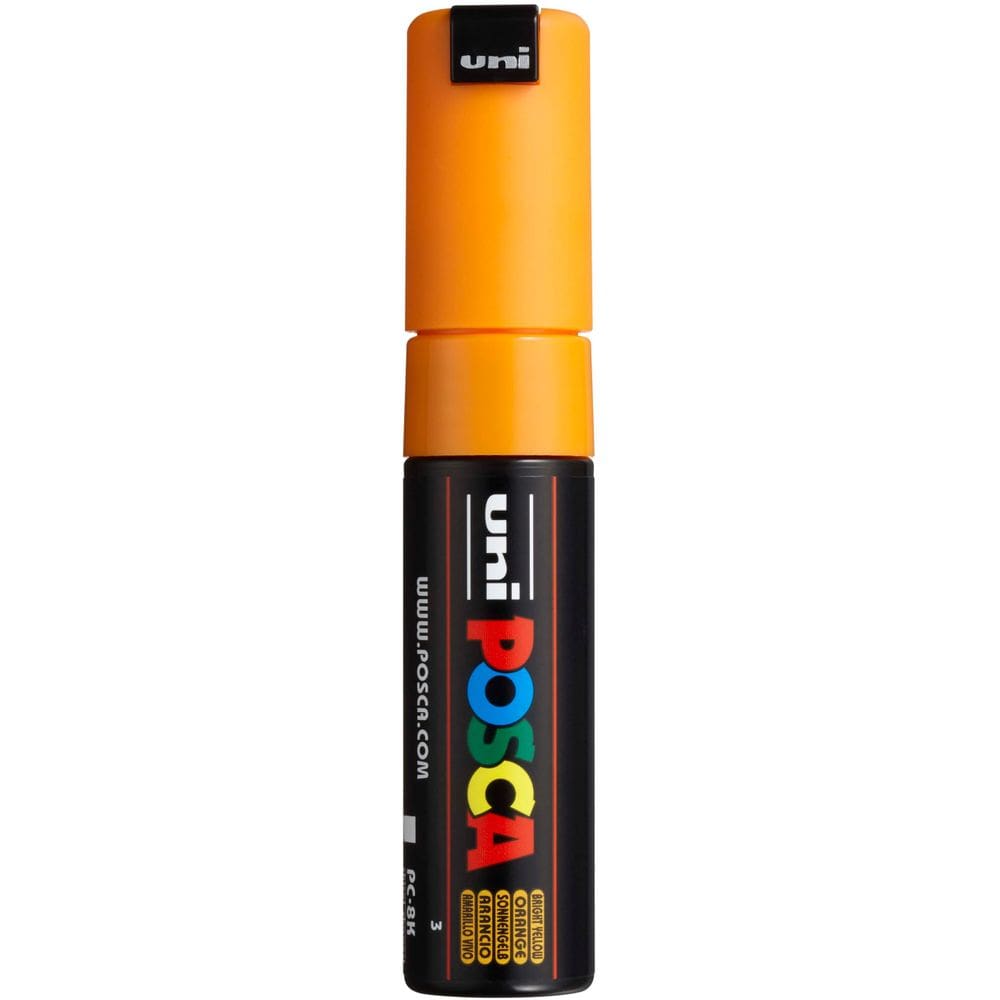 Marker Posca 8K Orange para materiais de arte e material escolar