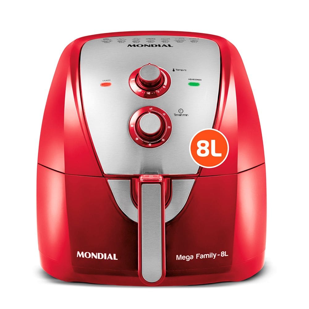 Fritadeira Elétrica Air Fryer Mondial 8L AFN-80-RI 220V