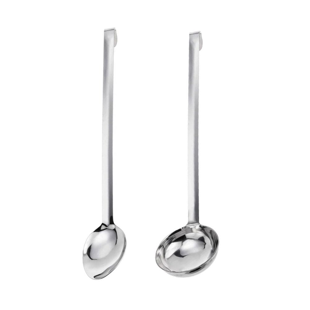 Colher Concha Inox Utensilio Cozinha Buffet Restaurante 50cm