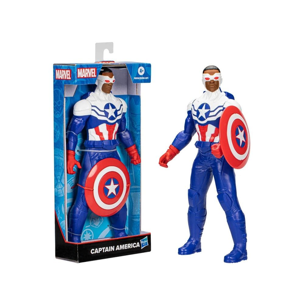 Boneco Capitão América San Wilson Colecionável Marvel Hasbro