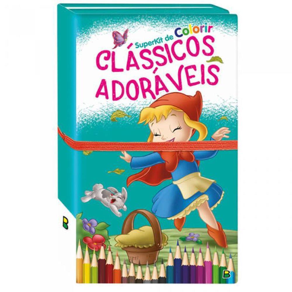 Livro Superkit De Colorir: Clássicos Adoráveis