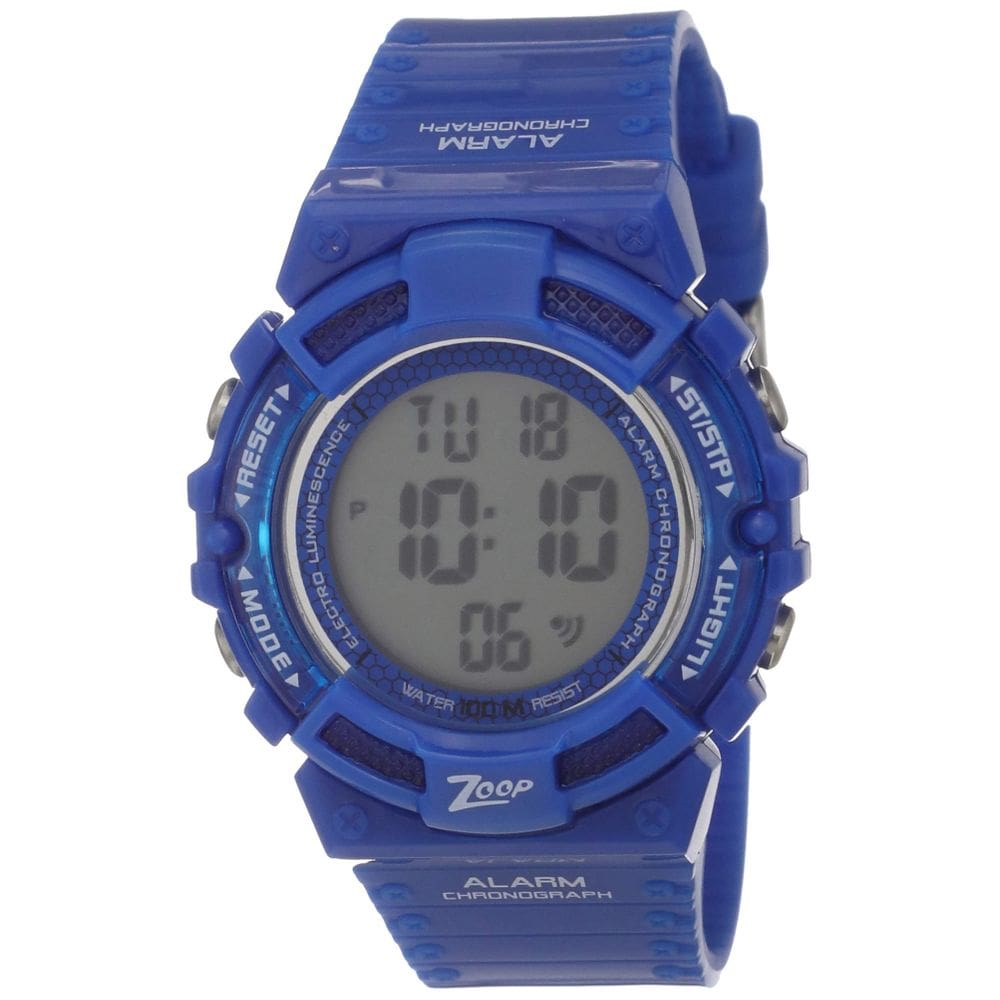 Relógio ZOOP Titan Zoop Digital Grey Dial para crianças C4040PP03
