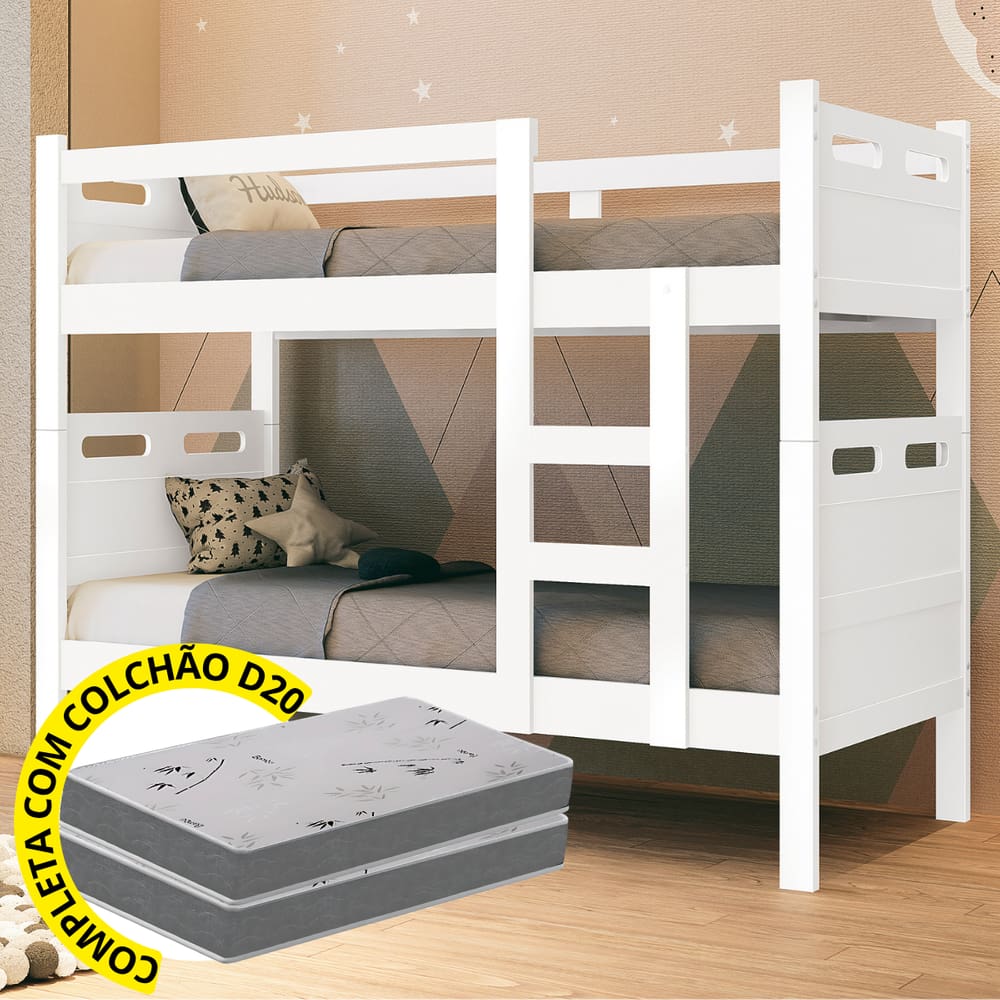 Beliche Solteiro Barreto Lonçarcci Reforçada Grade Colchões D20 Bordado
