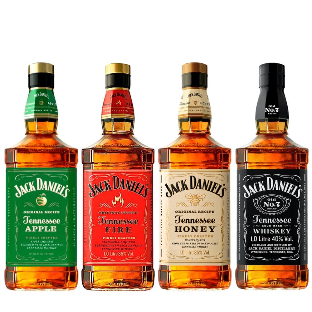 Combo de Whisky Jack Daniel`s Tennessee 5