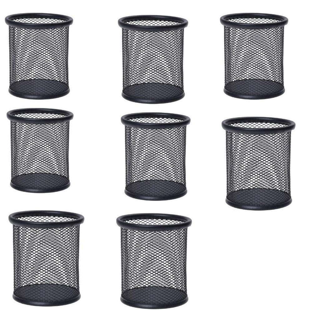 Porta Caneta, Porta Lápis, Porta Treco Kit 8 Unds, Redondo,