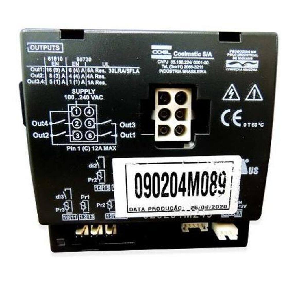 Modulo Controlador Elet 090204M089 Visa Vn28T Metalfrio
