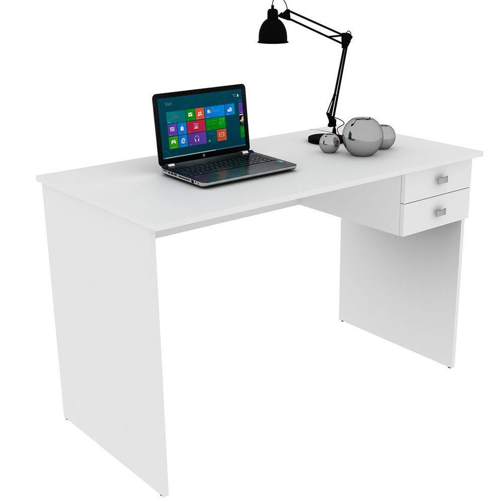 Mesa para Escritório Escrivaninha 2 Gavetas