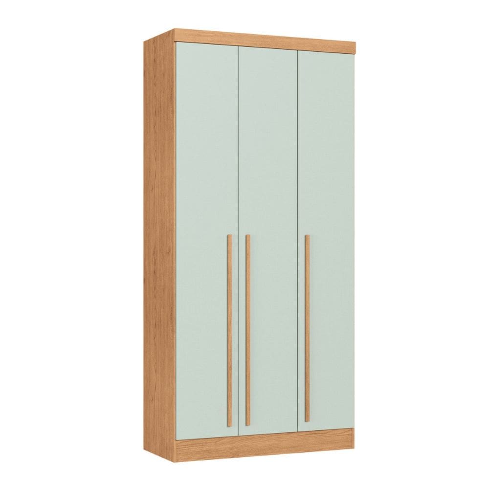 Guarda-Roupa Modulado 3 Portas 2 Gavetas Infinity Cedro/ Pistache Line