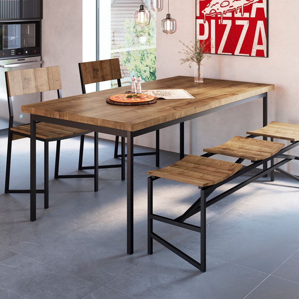 Mesa de Jantar para Cozinha Floripa Woodmel