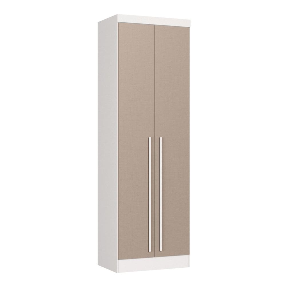 Guarda-Roupa Modulado 2 Portas Infinity Branco Line/ Duna Line