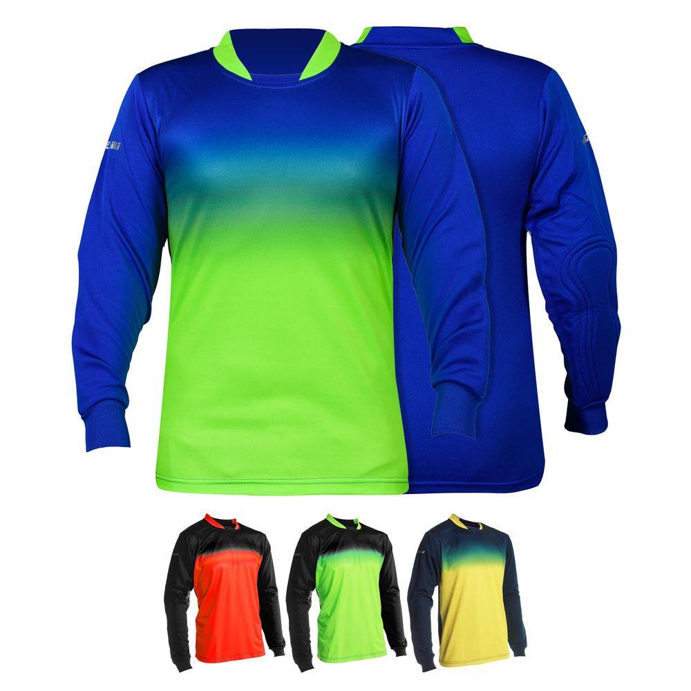 Jersey de goleiro Vizari para adultos 100% poliéster acolchoado