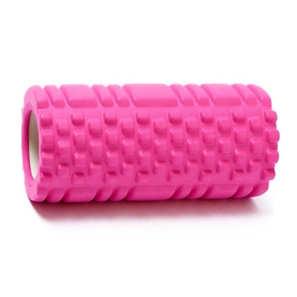 Rolo De Massagem Yoga 30 Cm Supermedy Rosa