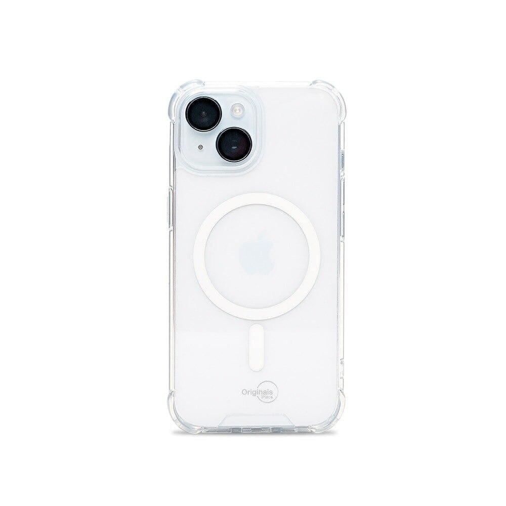 Capa para iPhone 14 com Carregamento por indução, Originais iPlace, Transparente