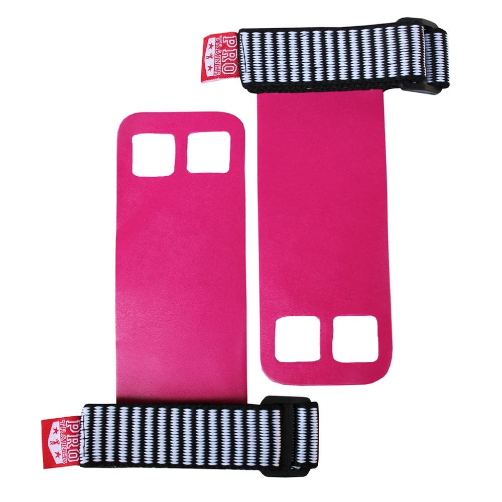 Grip 2 furos crossfit luva dedos protetor rosa g