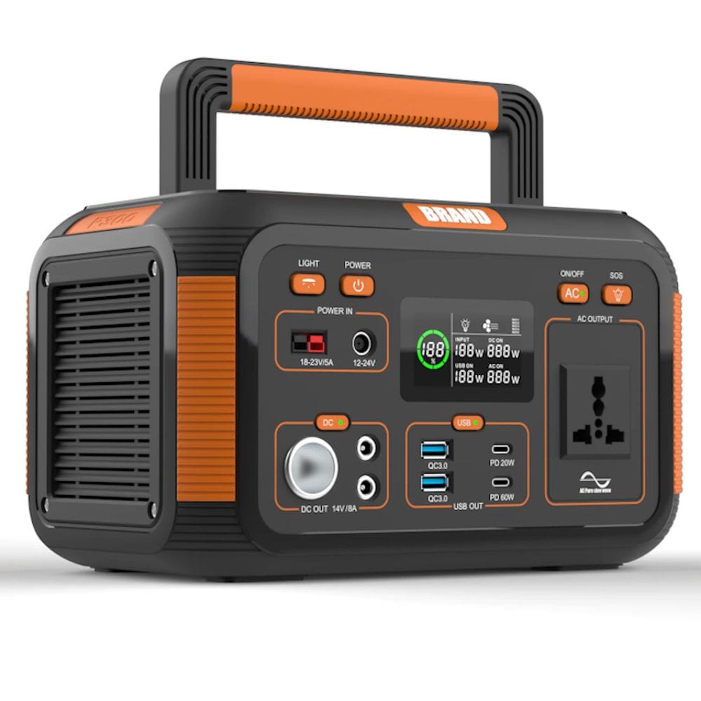 Estação De Energia Power Bank 300w 83000mah 110v 12v 5v