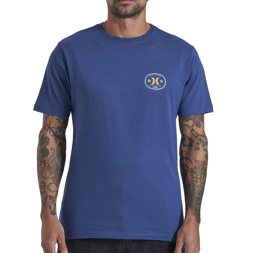 Camiseta Hurley Bottle Over WT25 Masculina Marinho