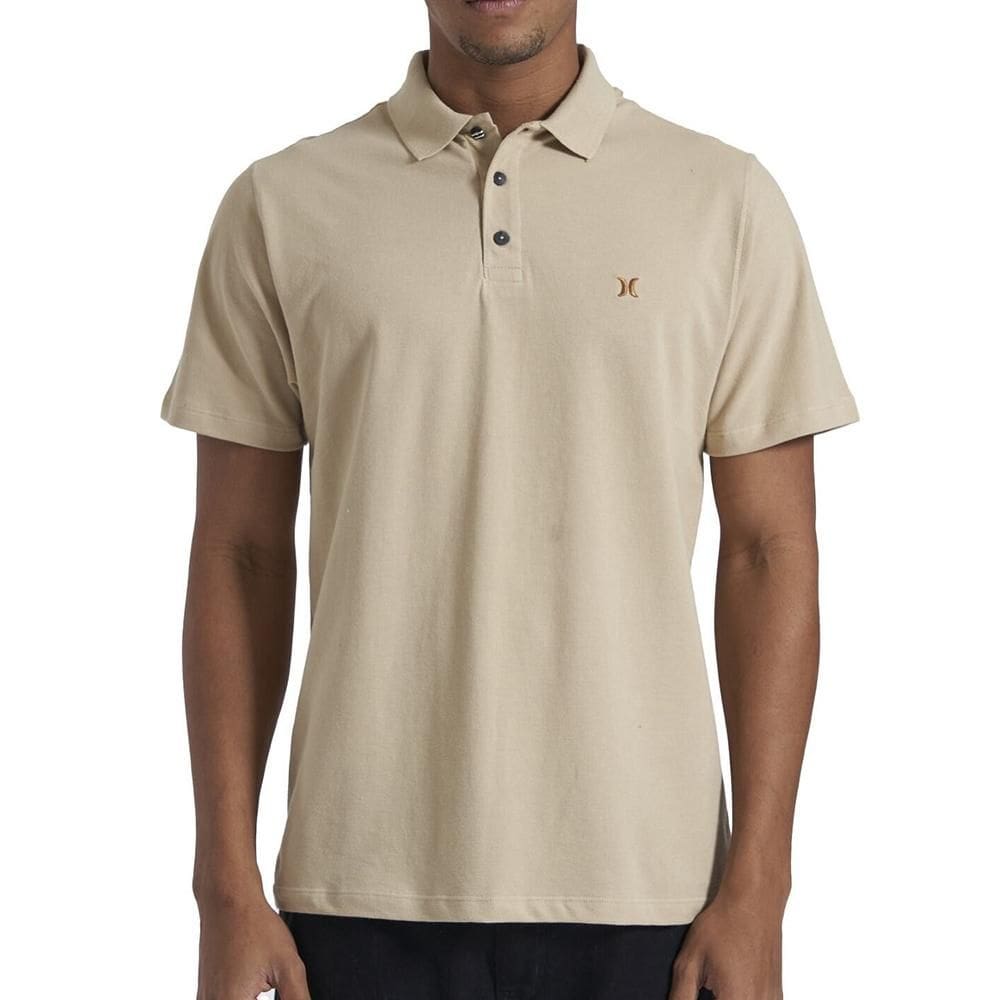 Camisa Hurley Polo Weekend WT25 Masculina Ocre