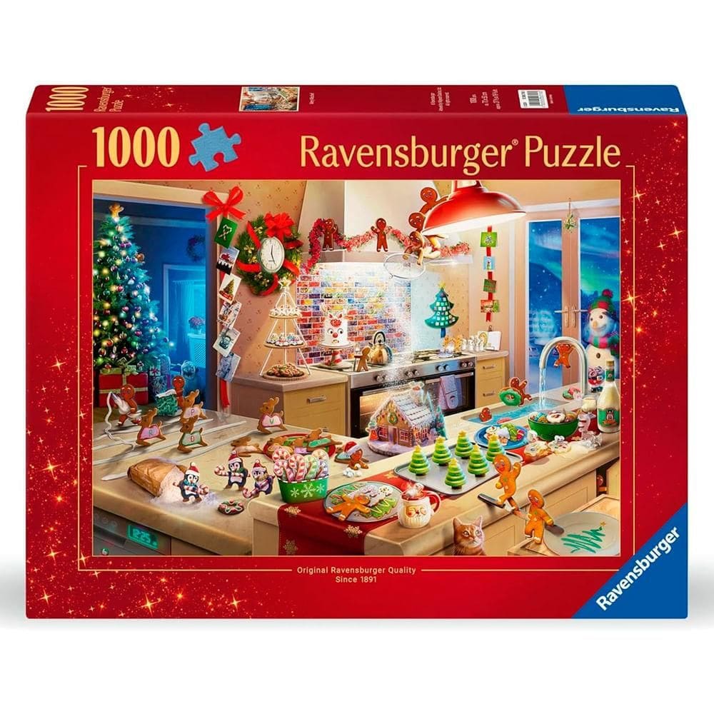 Puzzle 1000 peças Casa Natalina - Importado - Ravensburger