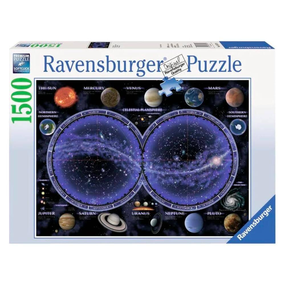 Puzzle 1500 peças Planisfério Celeste - Importado - Ravensburger