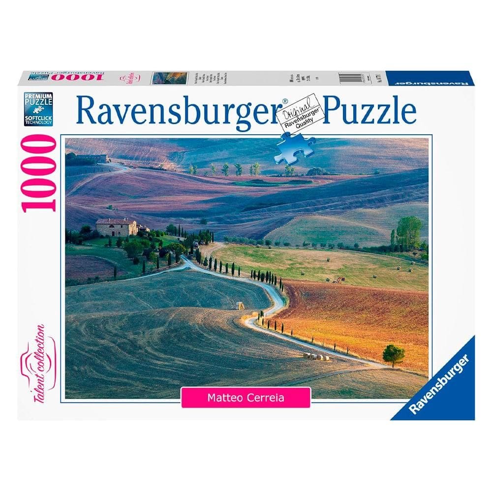 Puzzle 1000 peças Fazenda Em Siena - Importado - Ravensburger