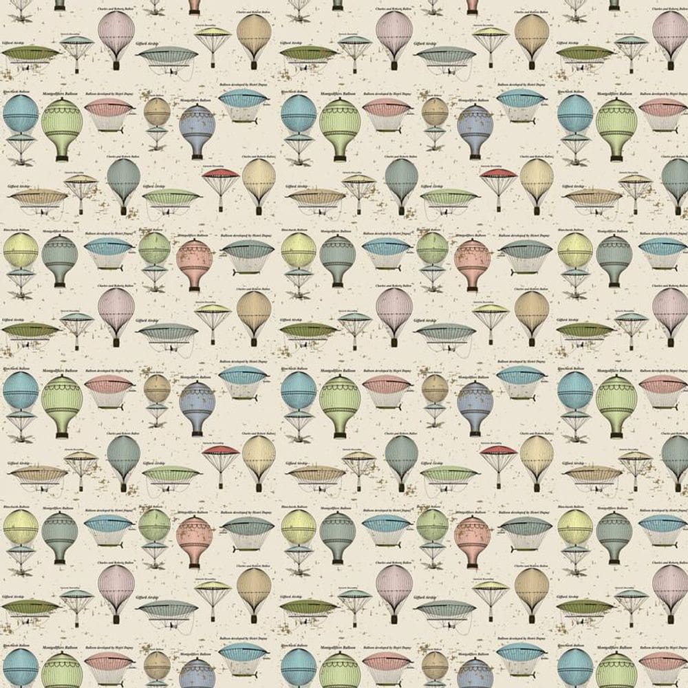 Papel De Parede Balões Coloridos Autocolante Lavável Sala