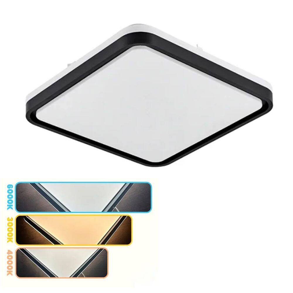 Plafon Lustre 3 em 1 LED Sobrepor Decoraçao Quarto Sala de Estar Jantar Residencial Comercial Recepçao Moderno Iluminaçao