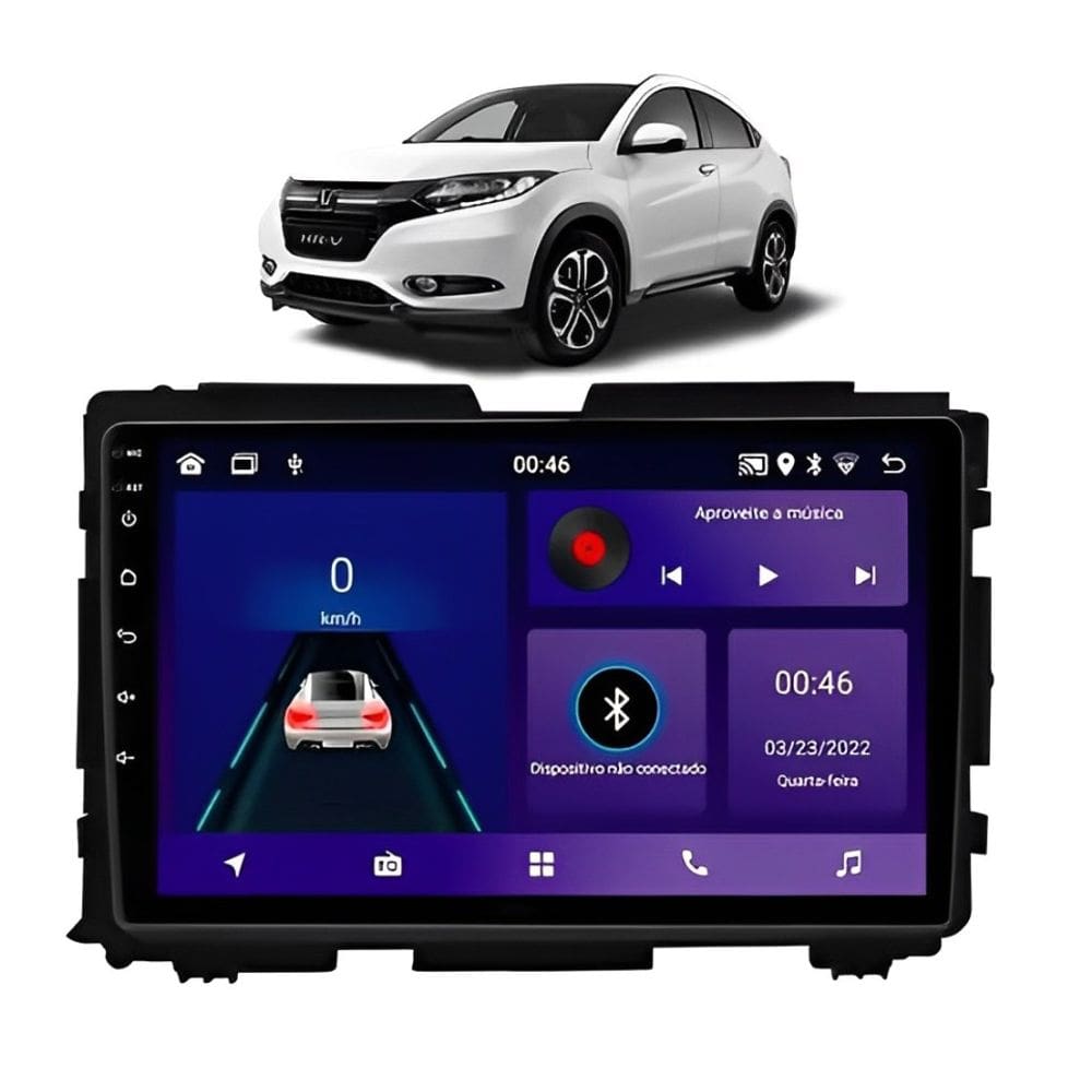 Kit Multimidia Hrv Hr-v 2015 a 2018 Android 14 OctaCore 4/64GB 4G - Link8S Adak