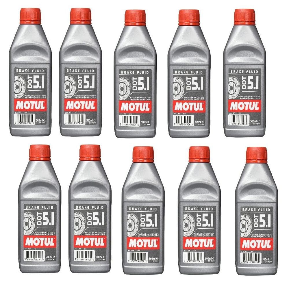 FLUIDO DE FREIO MOTUL DOT 5.1 BRAKE FLUID-0,5L 10 litros