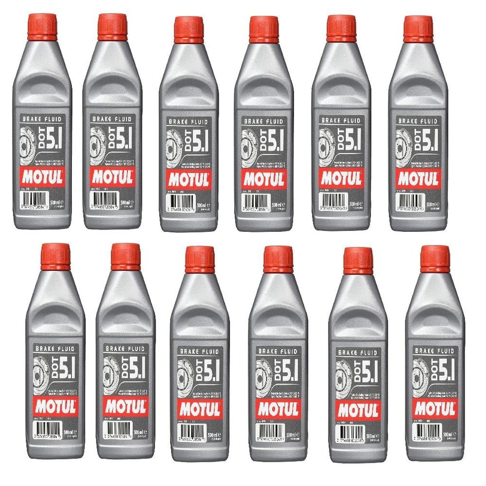FLUIDO DE FREIO MOTUL DOT 5.1 BRAKE FLUID - 0,5L 12 un