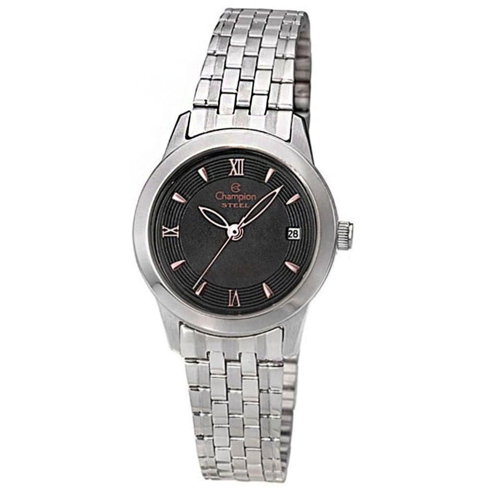 Relógio Champion Feminino Steel Prata Ca28832t