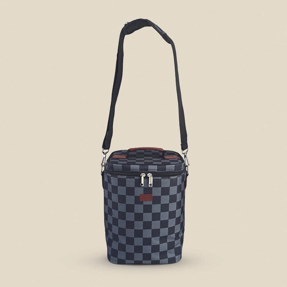 Bolsa Térmica 12L para 4 Garrafas Preto - A\\CASA