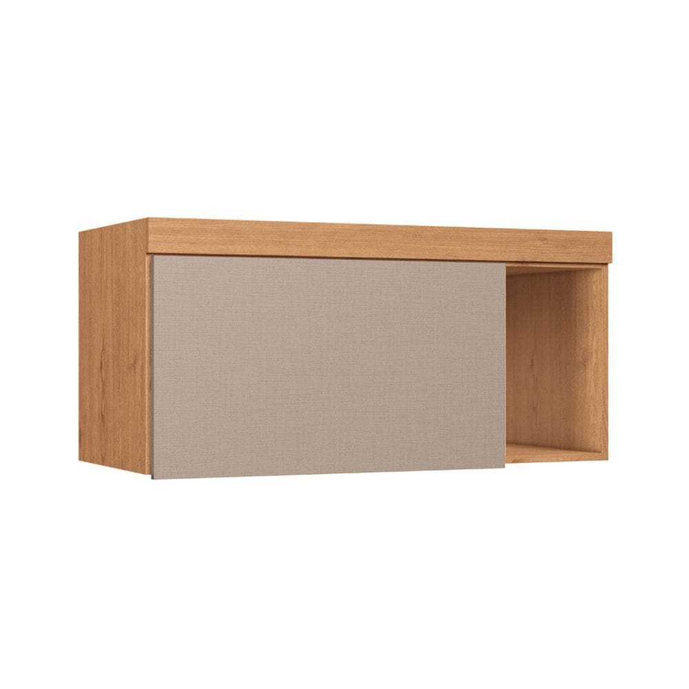 Armário Aéreo Modulado 1 Porta Infinity Cedro/ Duna Line